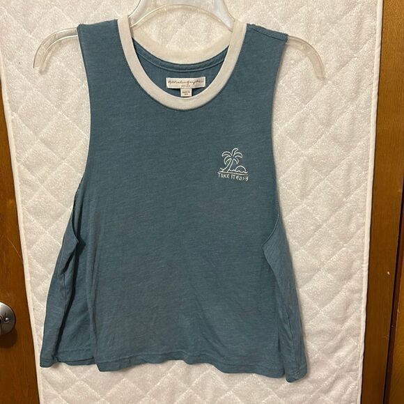Light blue muscle shirt  - Picture 1 of 6